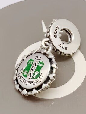 Pandora AKA Charm Alpha Kappa Alpha Sorority Pendant Charm